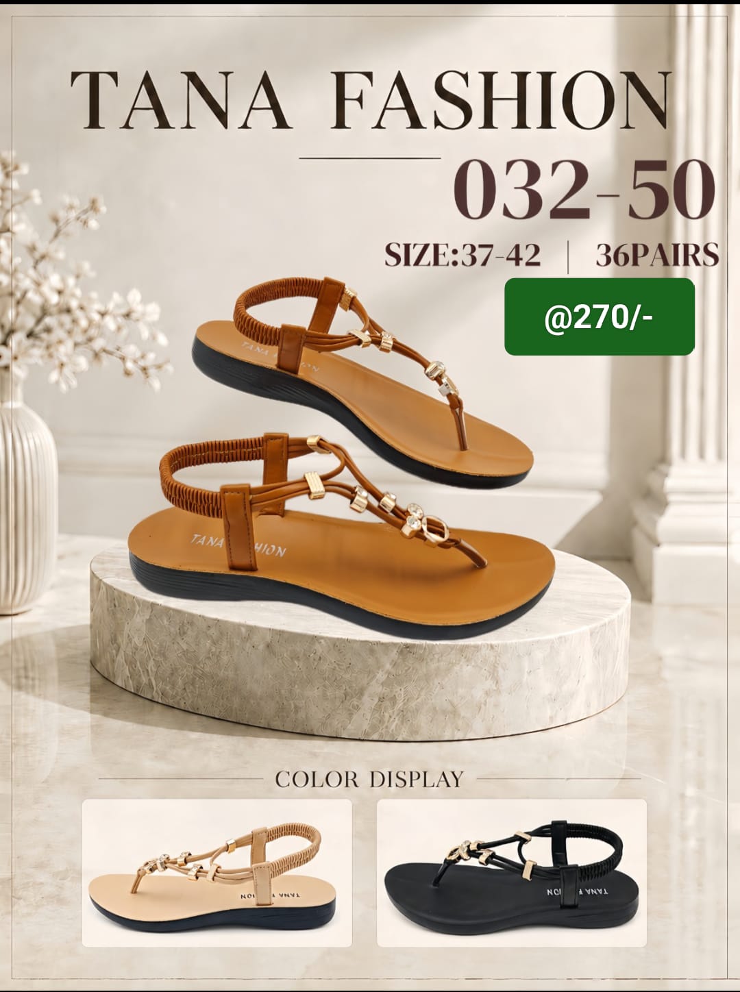 Ladies open shoes