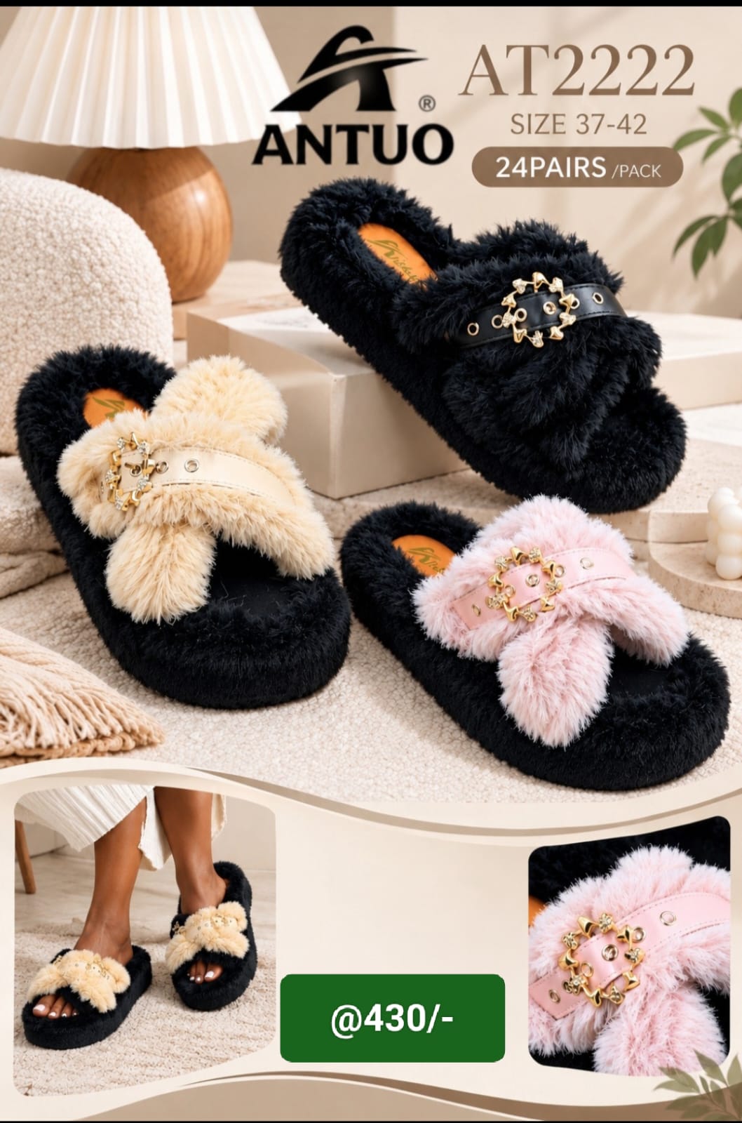 Ladies open shoes