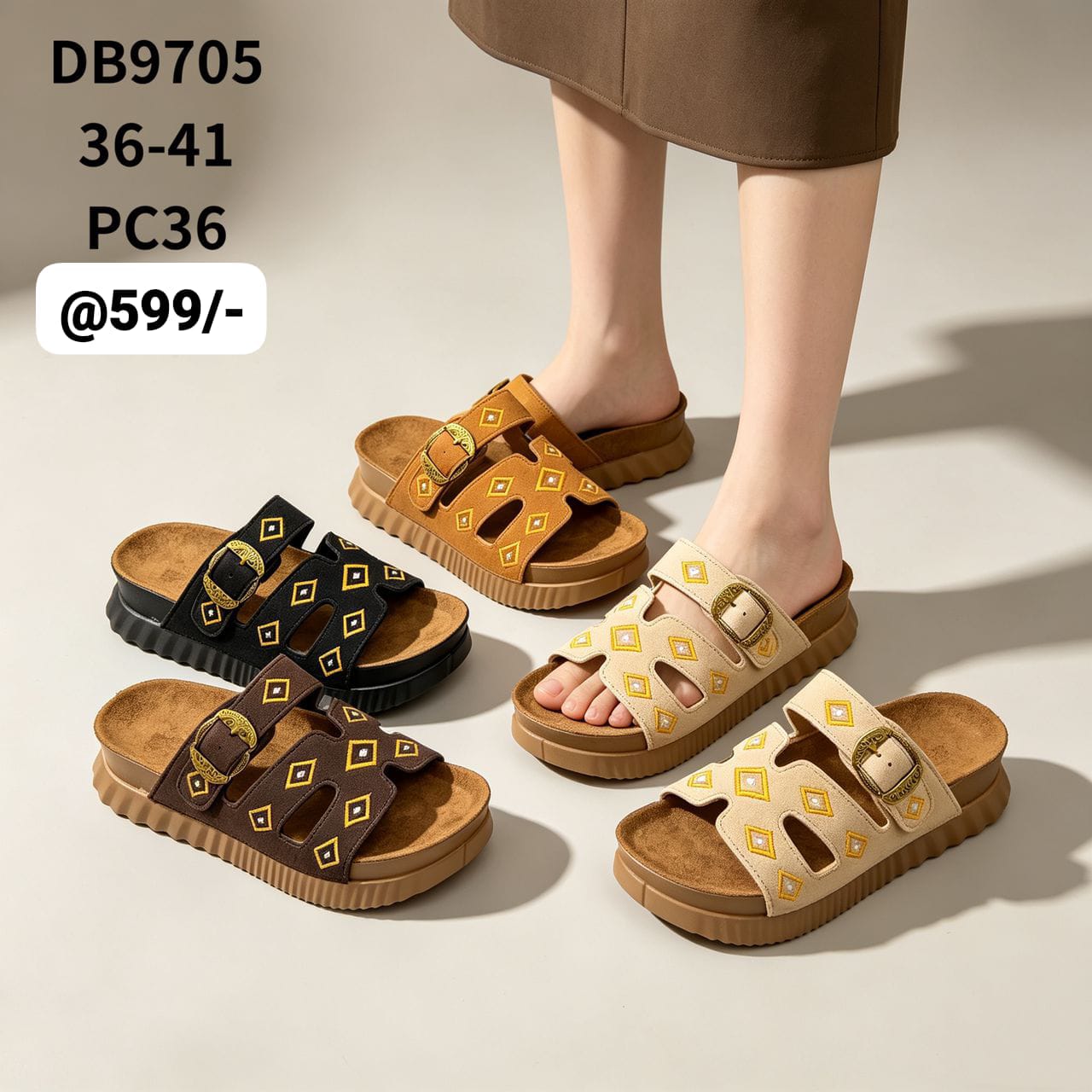 Open shoes
