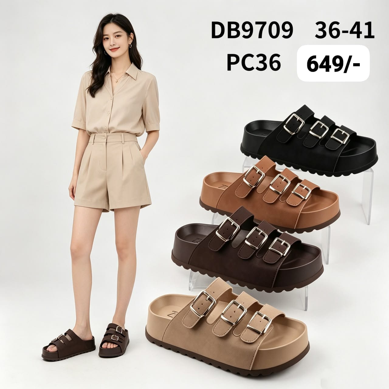 Open shoes