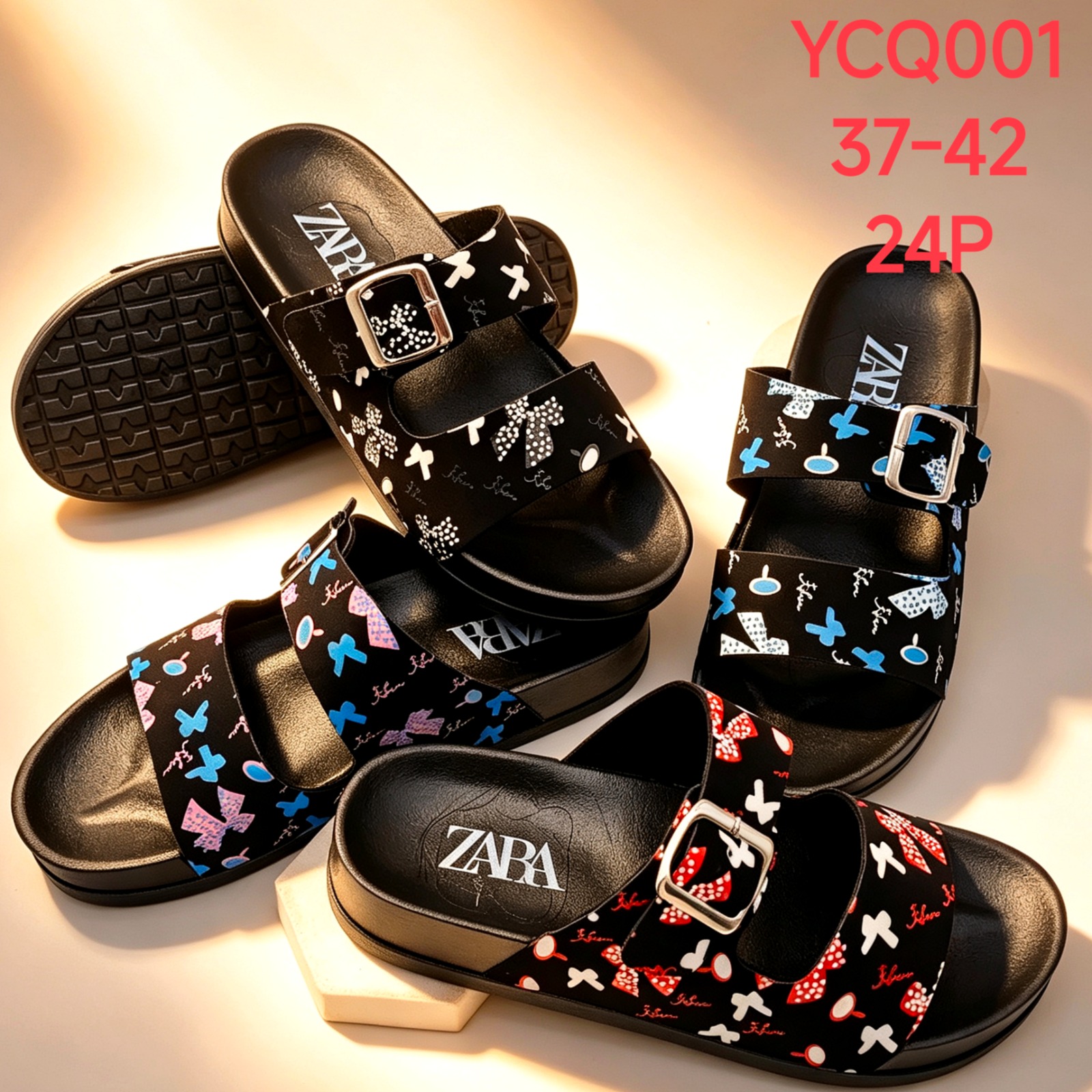 Zara  Abibas sandles