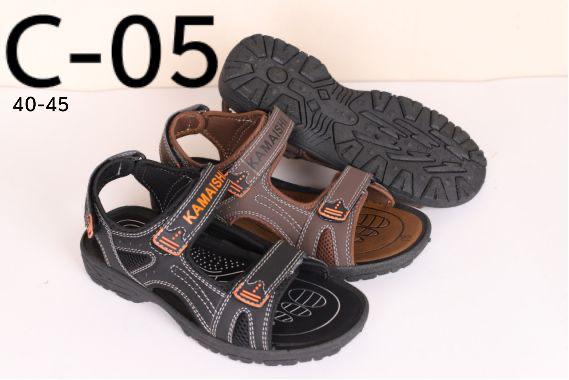 C 05 men open shoes