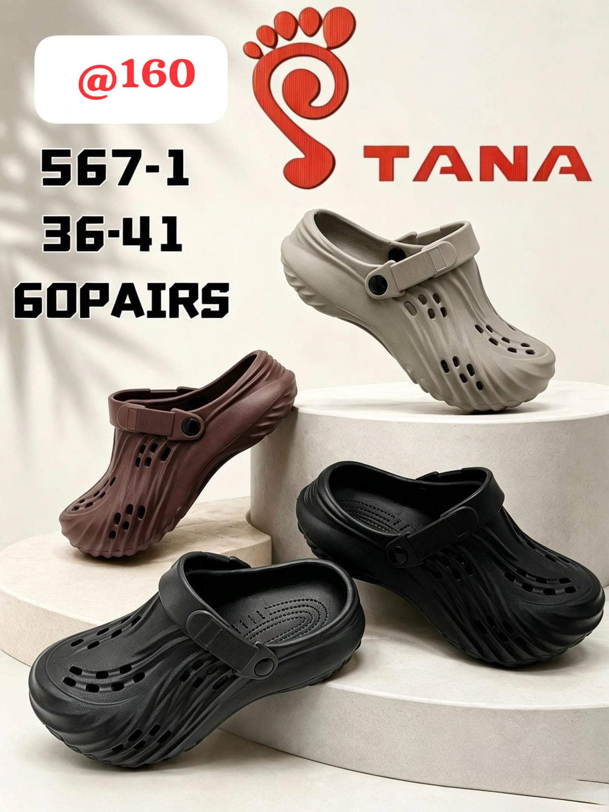 567 1 Tana unisex crocks