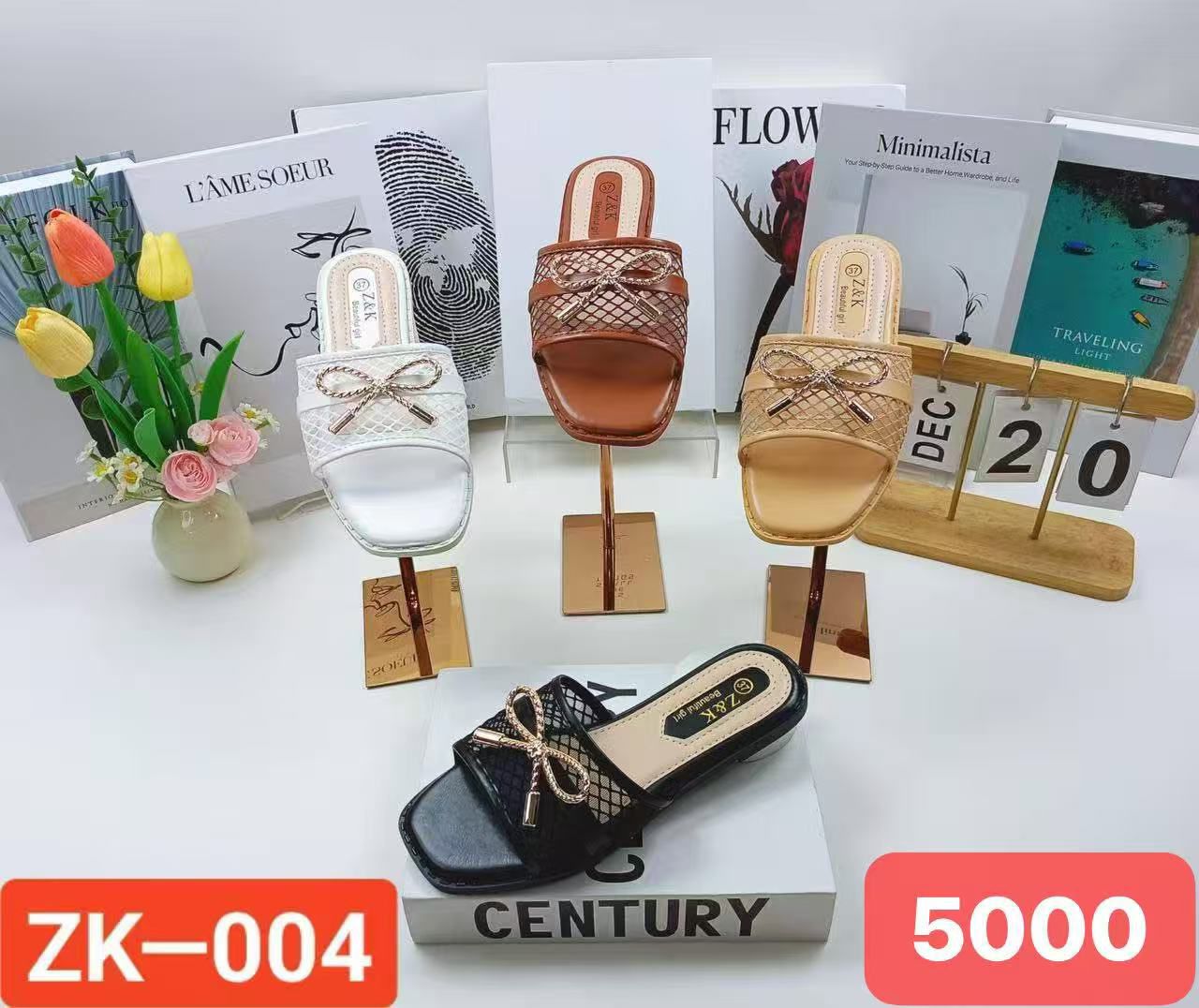 Beautiful lady sandals