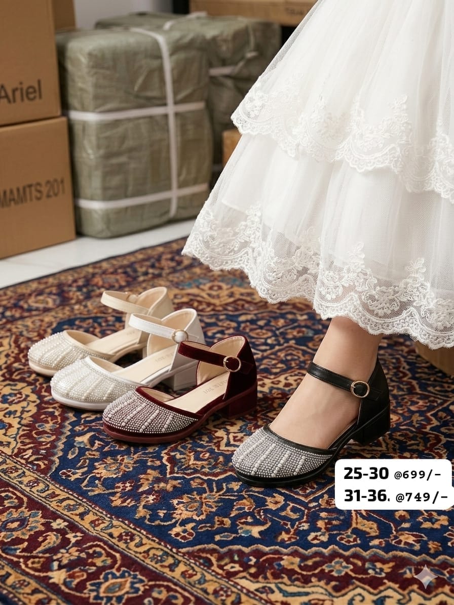 Kids short heel