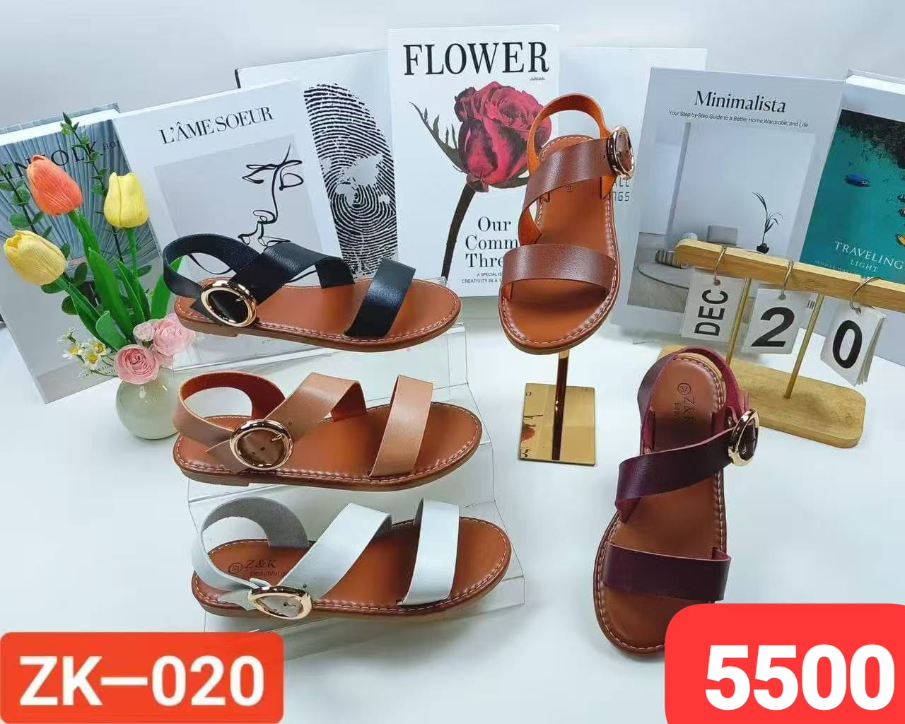 Zk beautiful girl sandals
