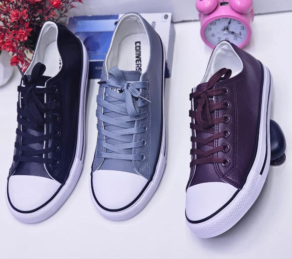 Converse leather
