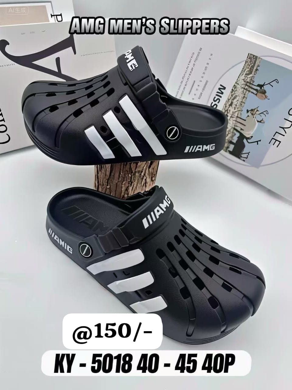Mens fancy crocks