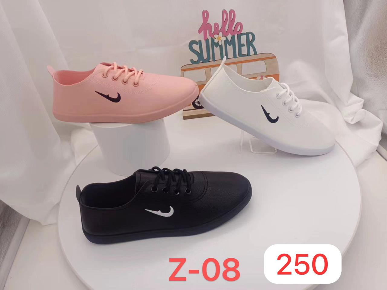 Ladies leather nike rubber shoes