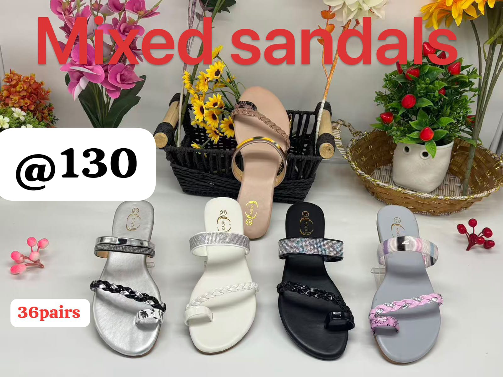 Moyo mixed sandals