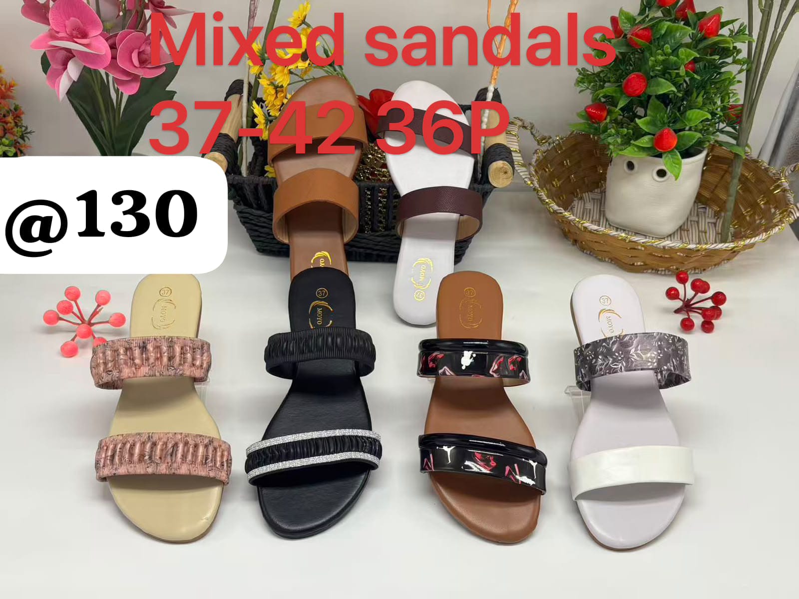 Moyo mixed sandals