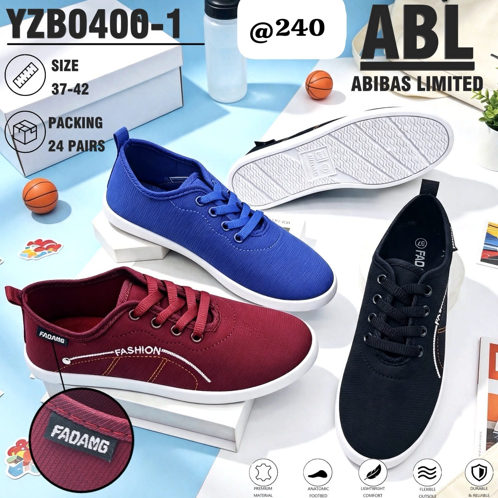Ladies rubber shoes