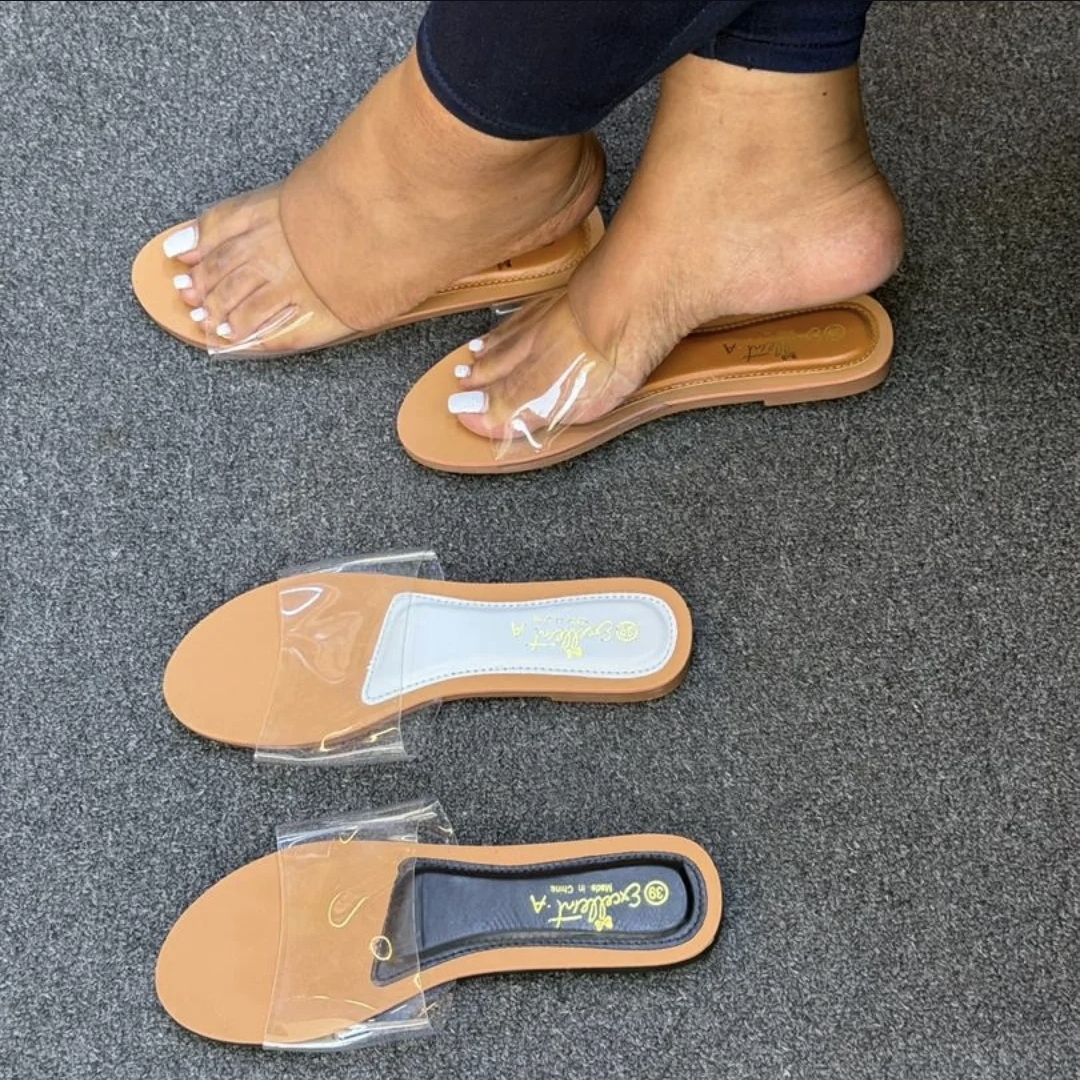 Ladies Transparent sandal
